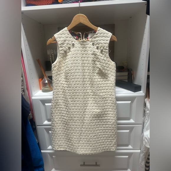 Milly Dresses & Skirts - Milly of New York for Bergdorf Goodman Cream Mini Dress with Chic Design